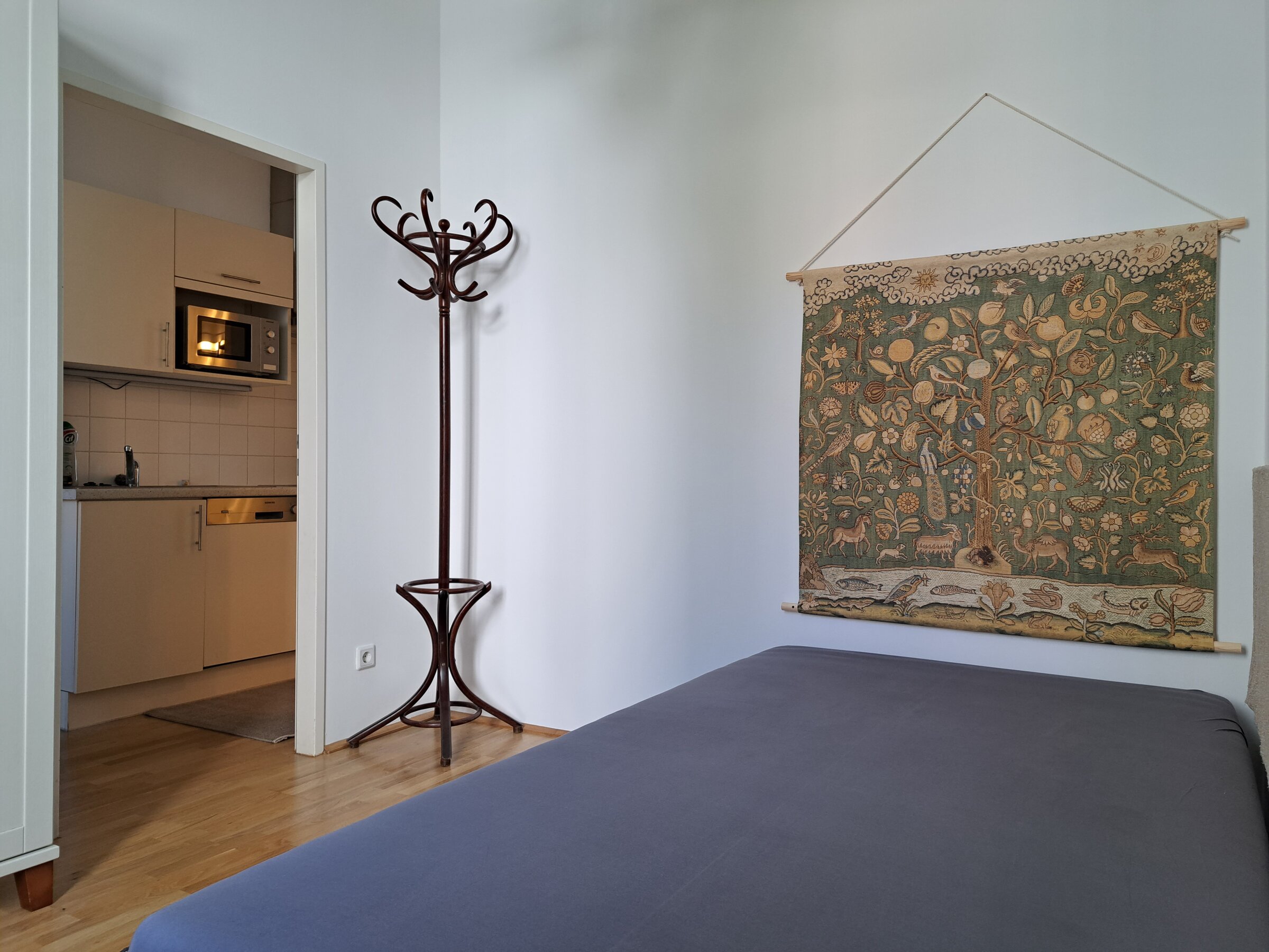 Schlafkabinett mit Bett (verbreiterbar)