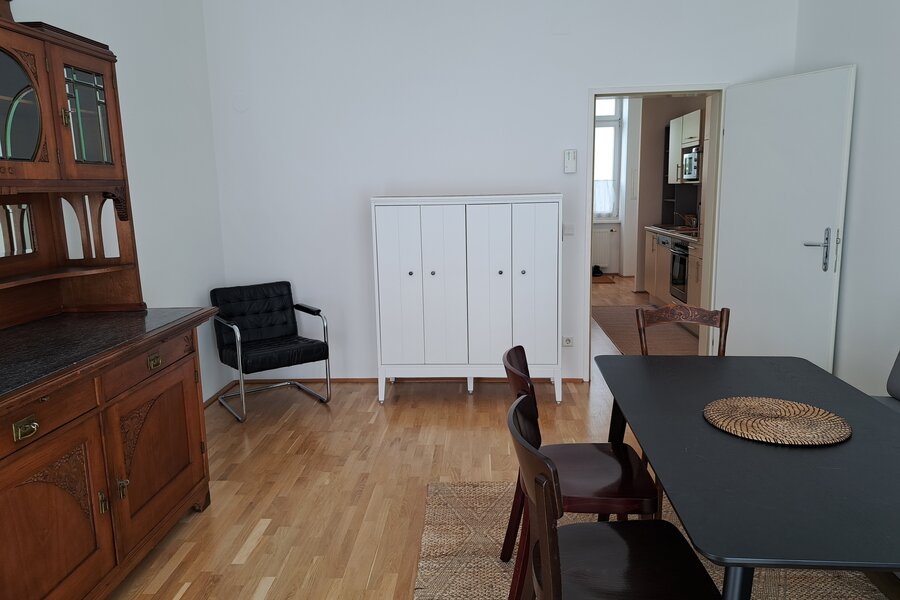 Blick in die Küche