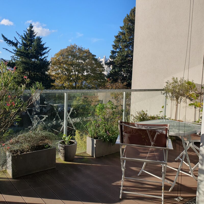 Fantastig bright terrasse apartment rooftop | © JR