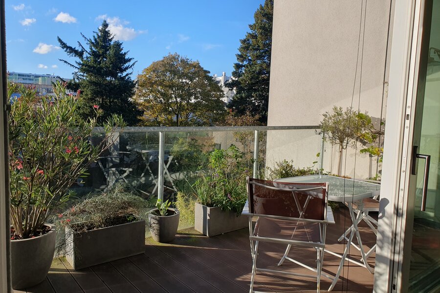 Fantastig bright terrasse apartment rooftop | © JR