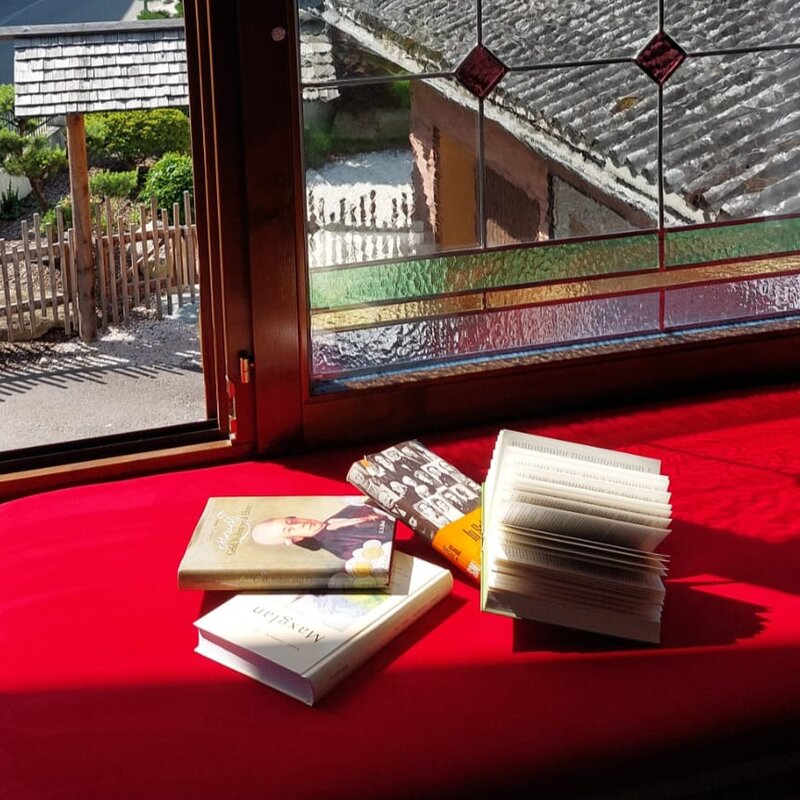 die Nische ist auch besonders gemütlich zum lesen