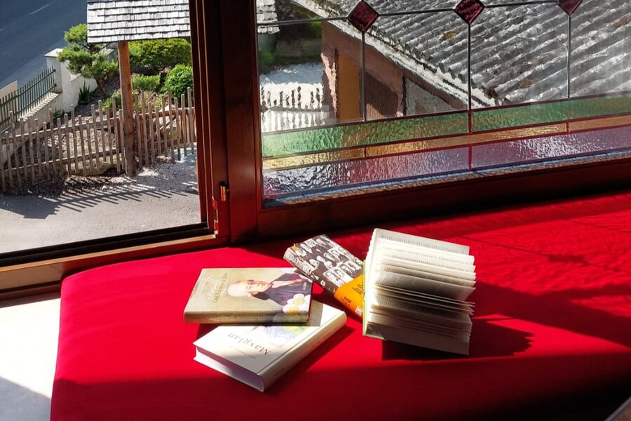 die Nische ist auch besonders gemütlich zum lesen