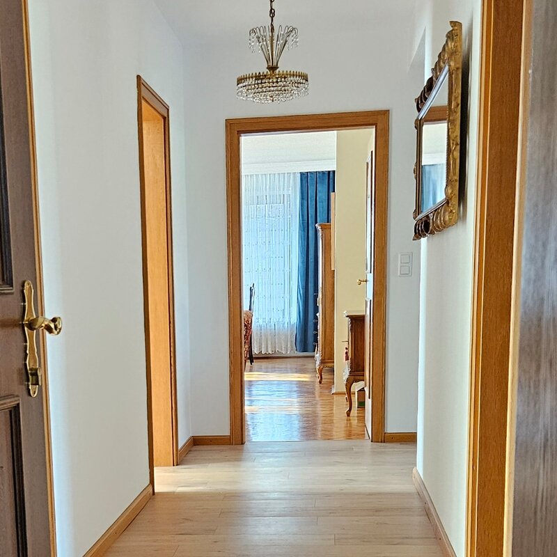 Teil des Ganges zu den Zimmern