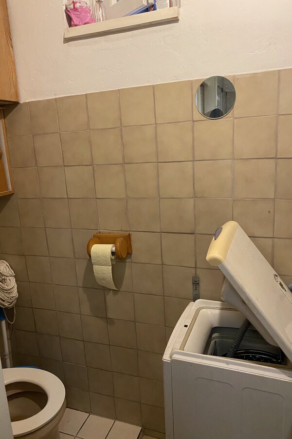 toilet washing machine