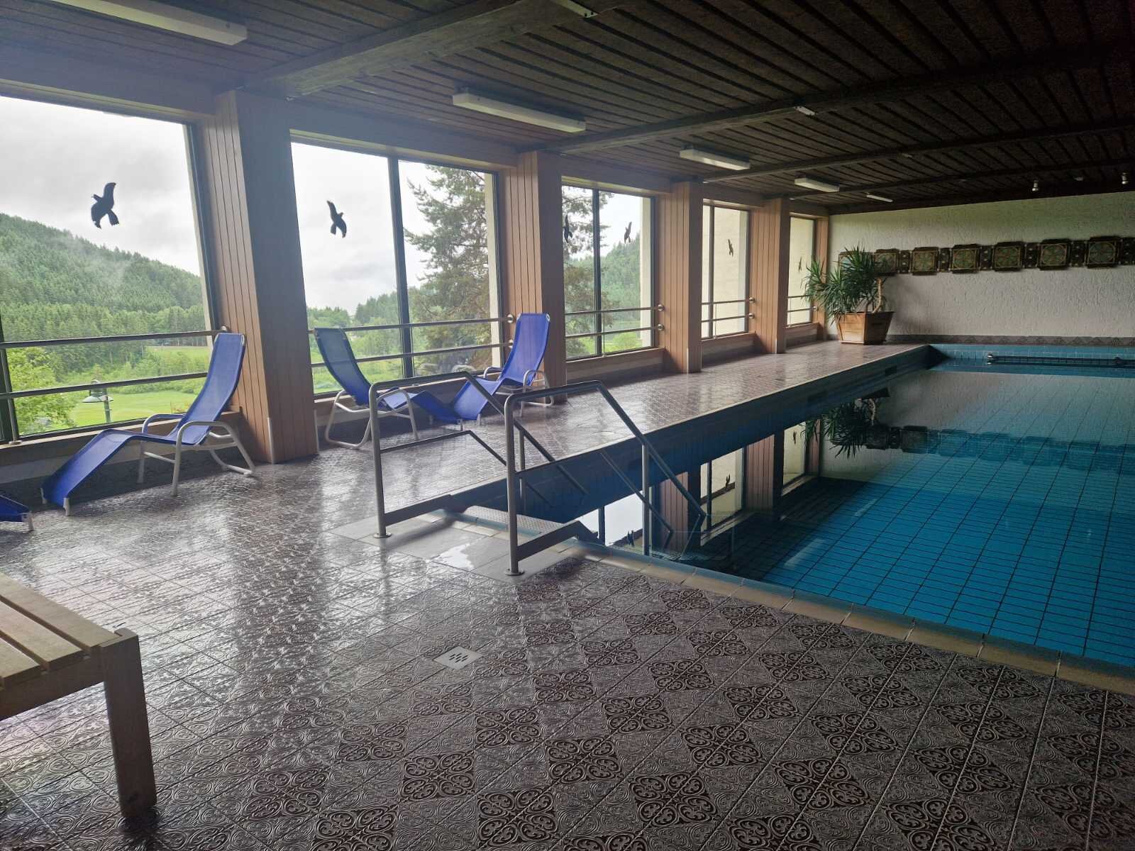 Swimmingpool in house