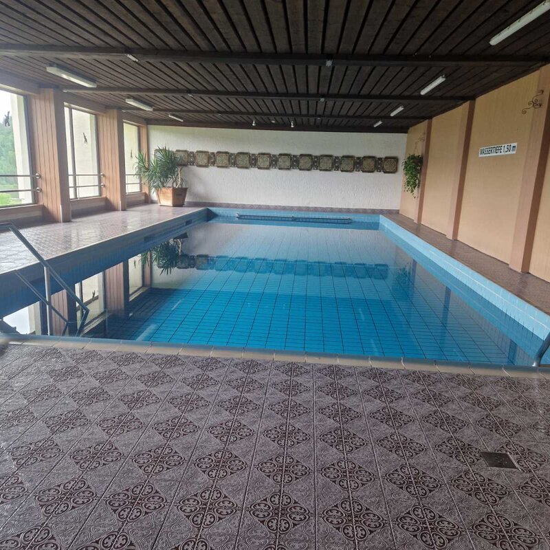 Swimmingpool in house