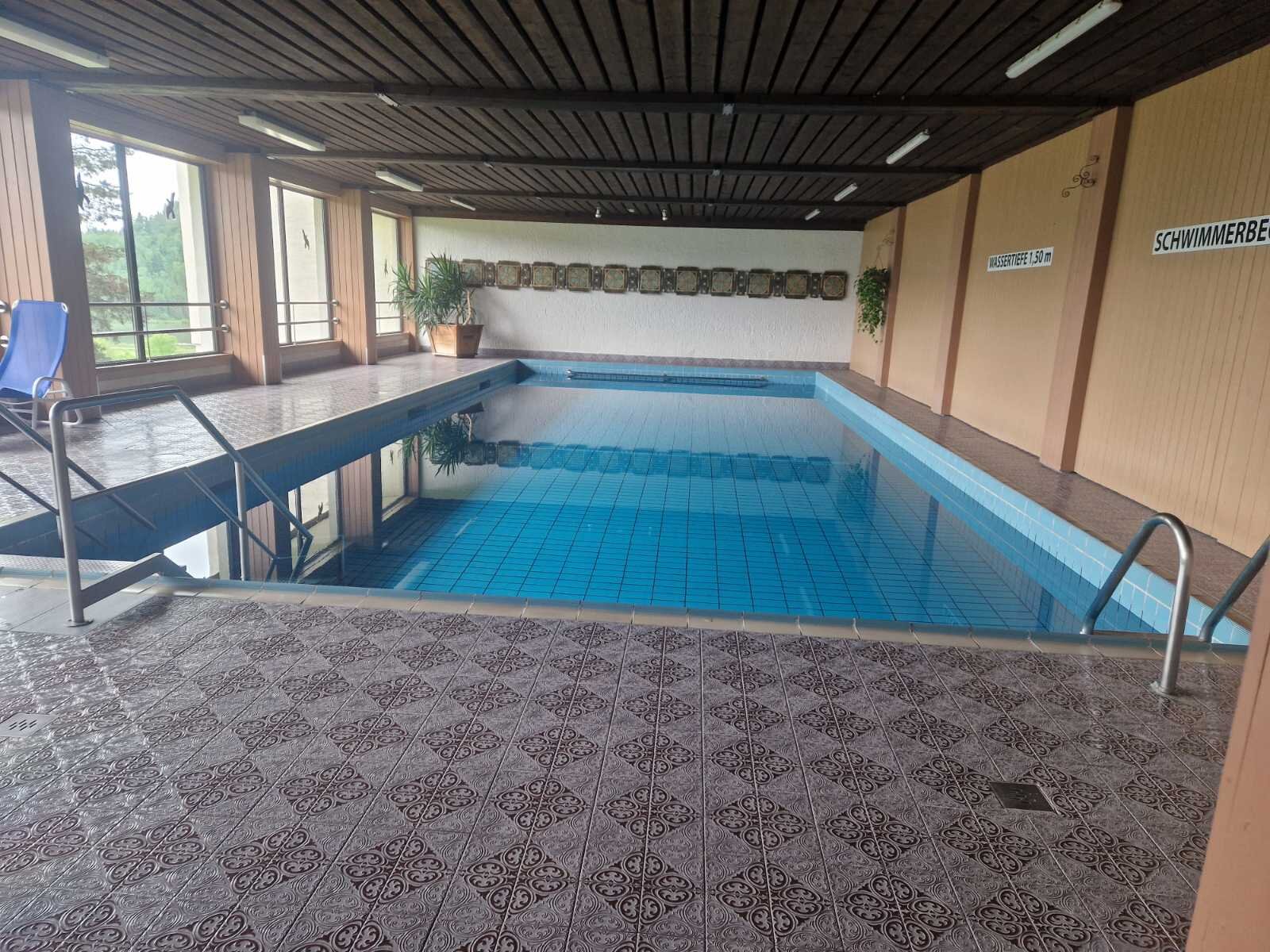 Swimmingpool in house