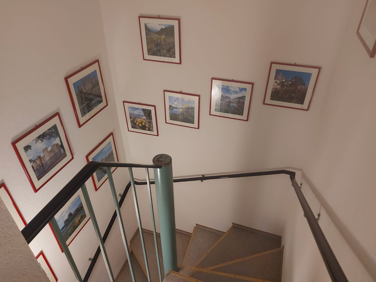 Es ist eine Maisonettewohnung