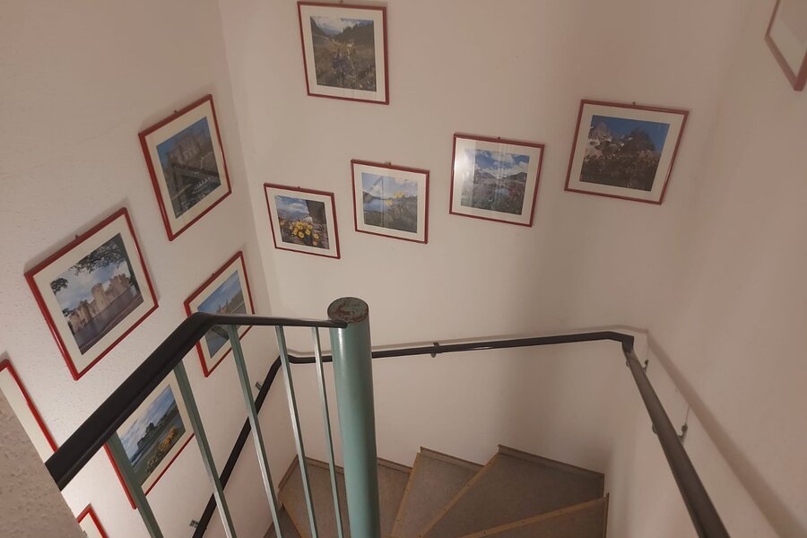 Es ist eine Maisonettewohnung