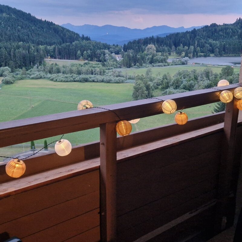 Loggia abends