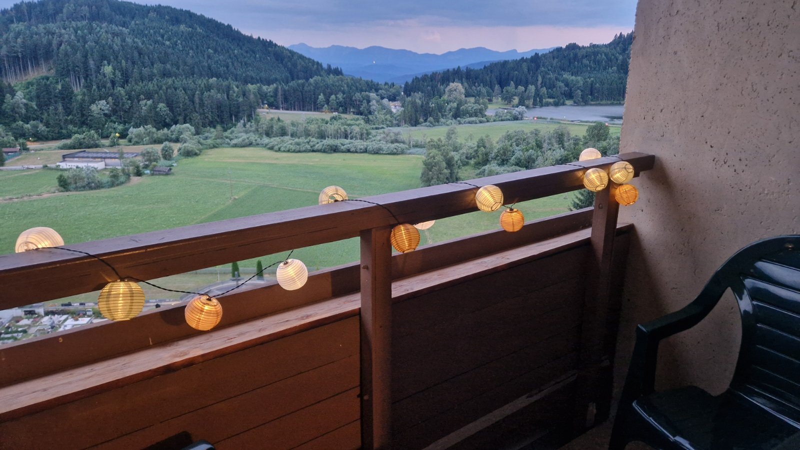 Loggia abends