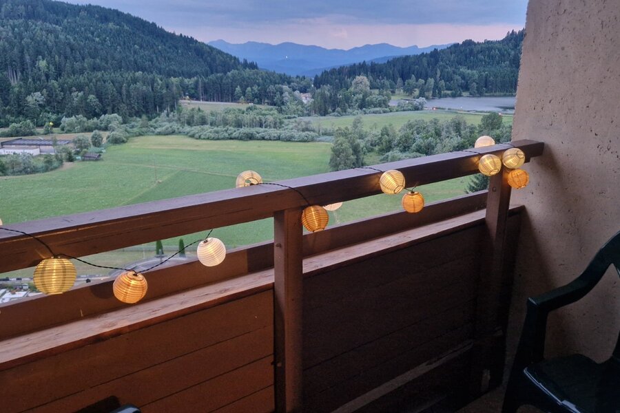Loggia abends