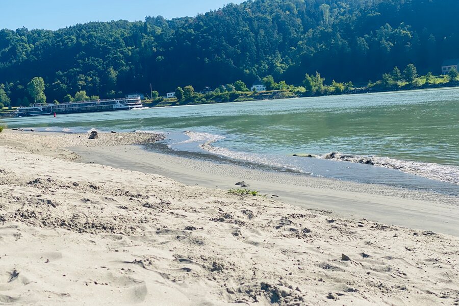 Zum Baden, Joggen, Yoga, Spaziergänge, Beachvolleyball, etc.  | © Birgit Koblinger