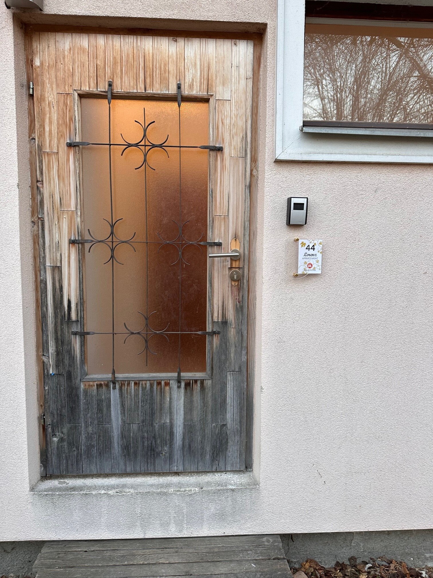 Zugang zum Lorenz Appartement