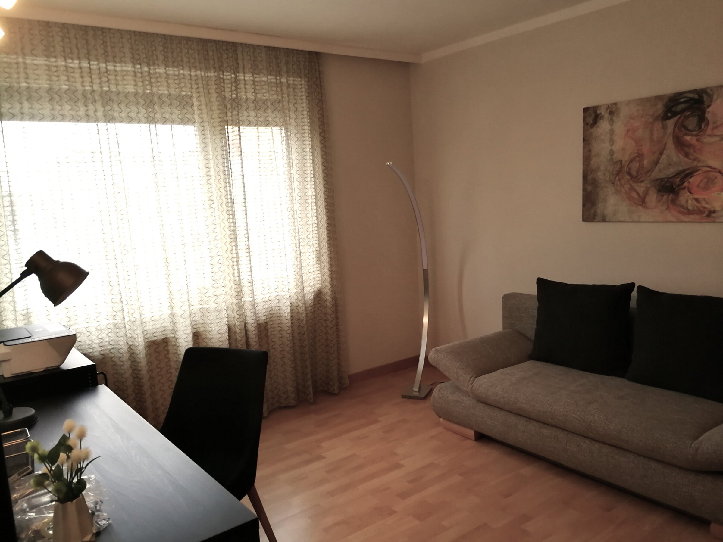 Arbeitszimmer mit Schlafsofa