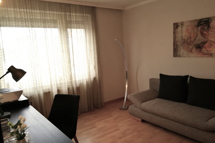 Arbeitszimmer mit Schlafsofa