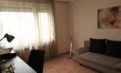 Arbeitszimmer mit Schlafsofa