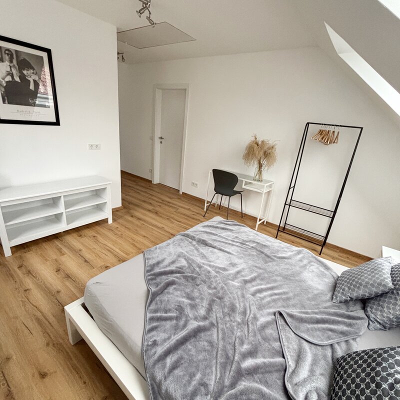 Master bedroom top floor