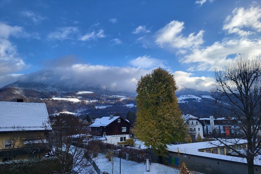 Blick vom Balkon im Spätherbst | © Inanna Kalthoff