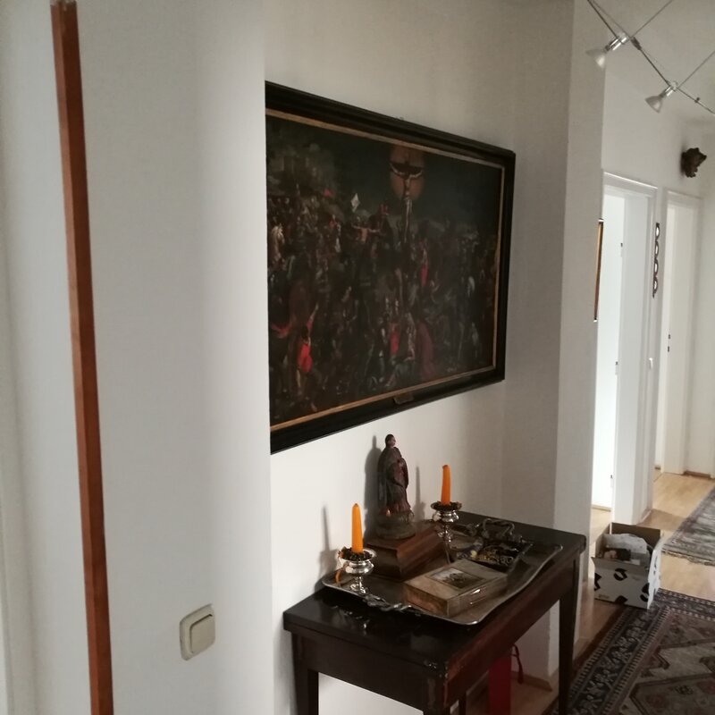 Und so schaut der Gang aus, hier ein Gemälde von Martin Knoller nach Tizian