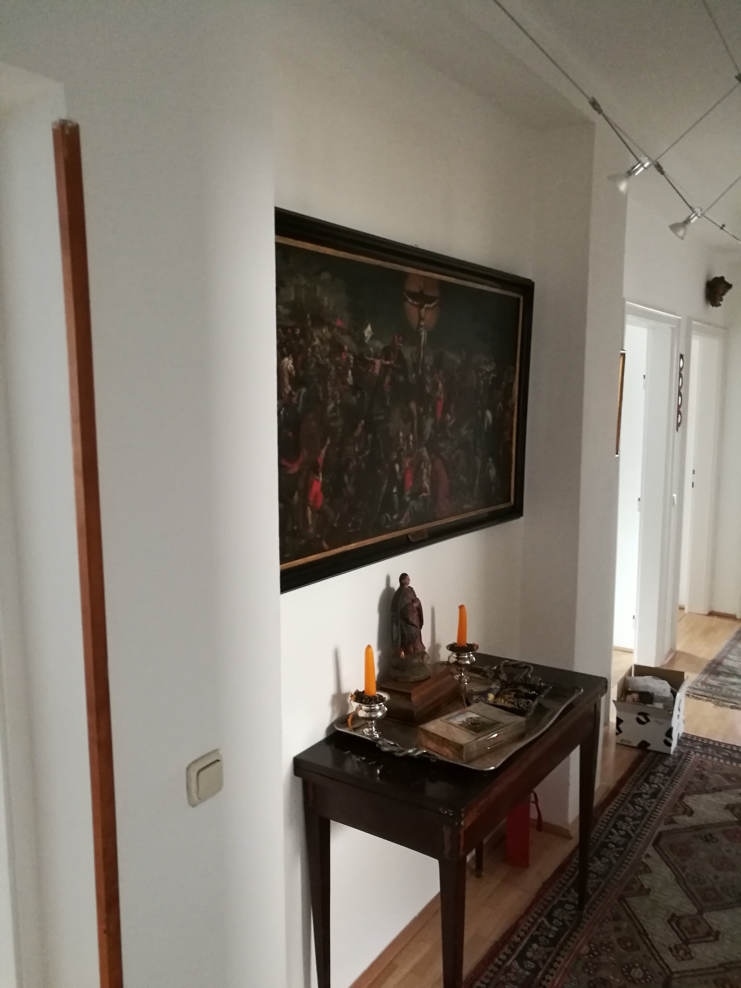 Und so schaut der Gang aus, hier ein Gemälde von Martin Knoller nach Tizian