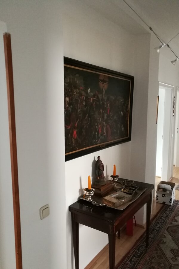 Und so schaut der Gang aus, hier ein Gemälde von Martin Knoller nach Tizian