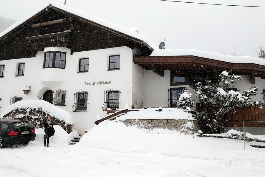 House from the front