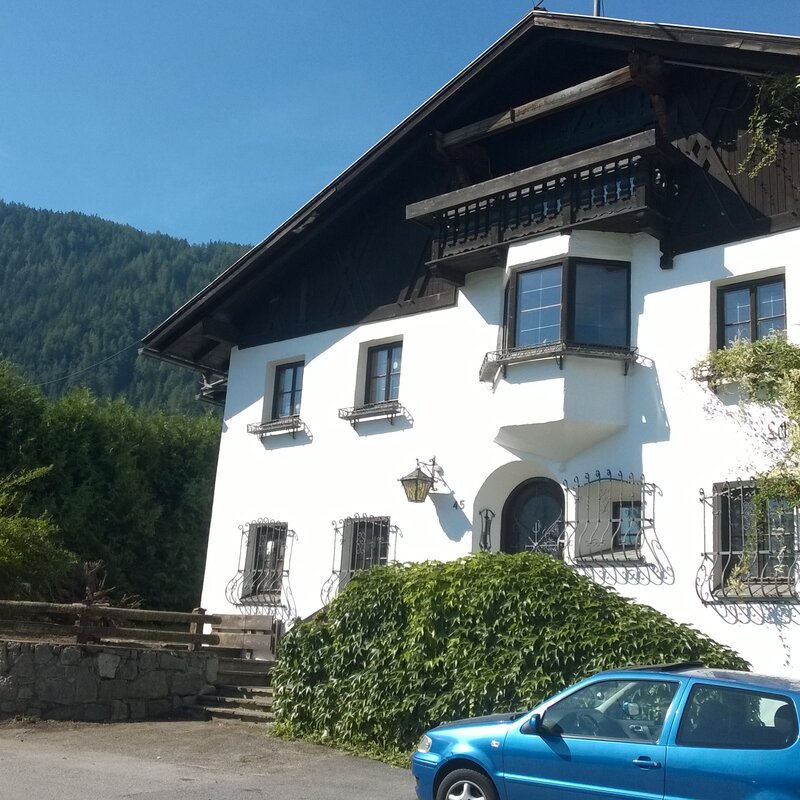 House from the front