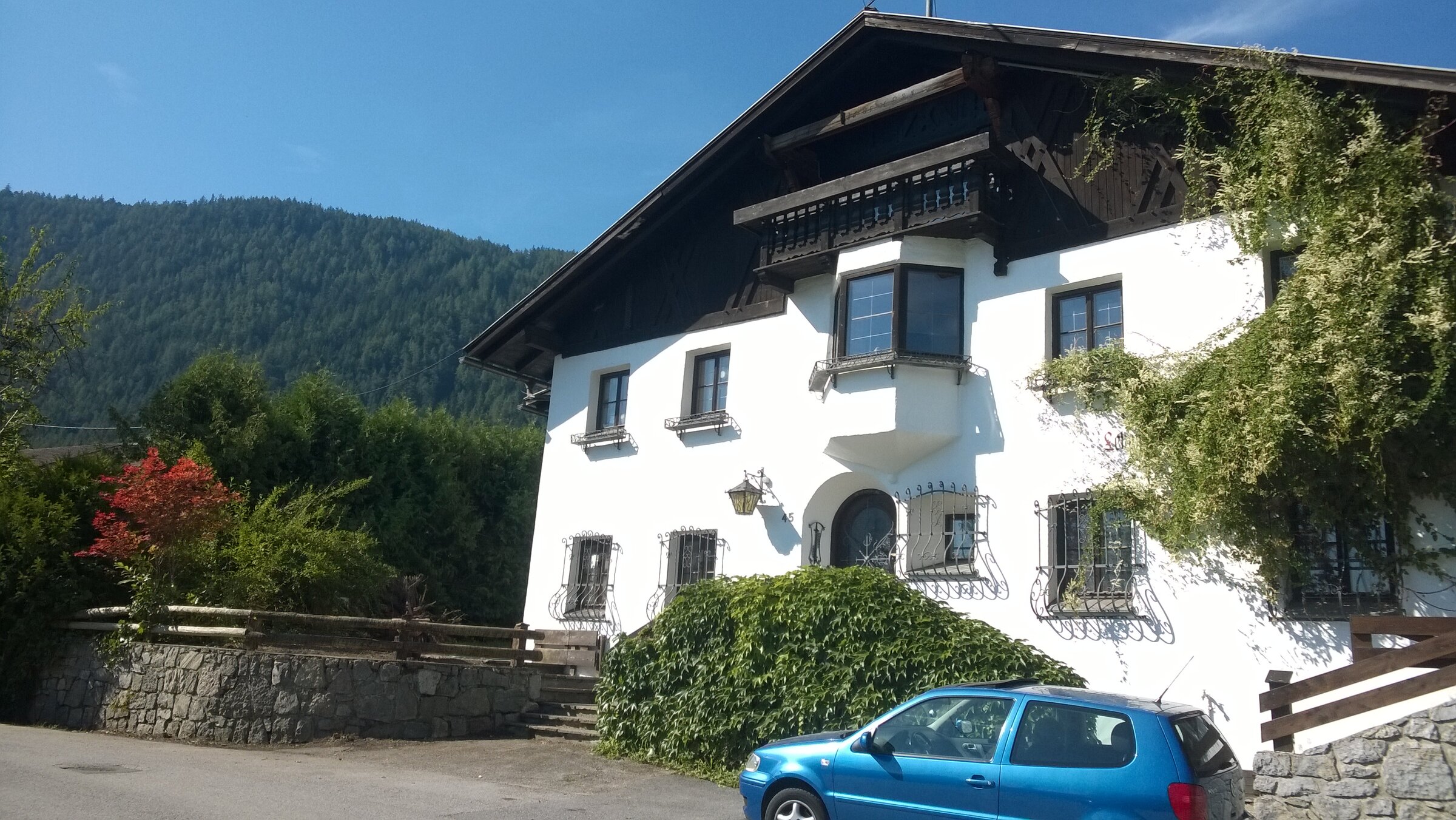 House from the front