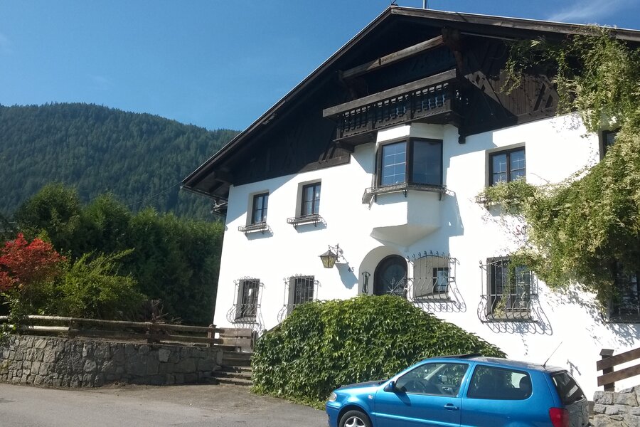 House from the front