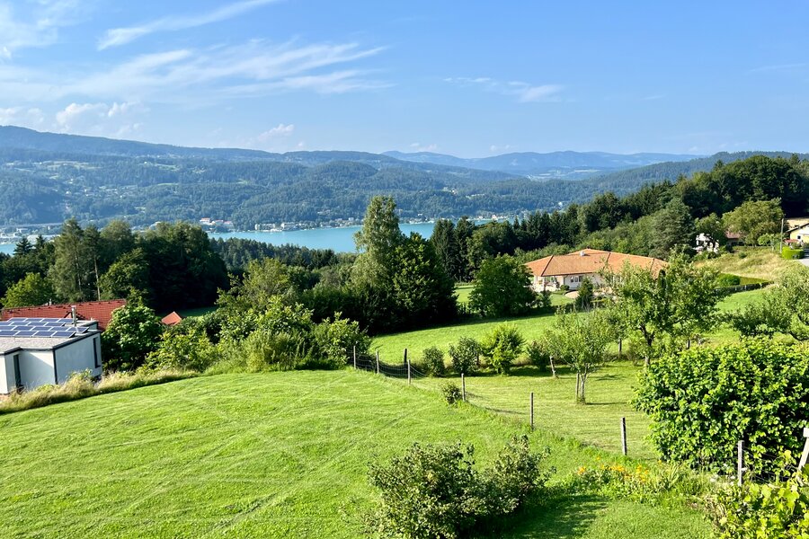 Aussicht vom Balkon 