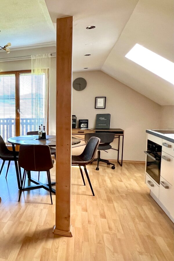 Dining area and desk