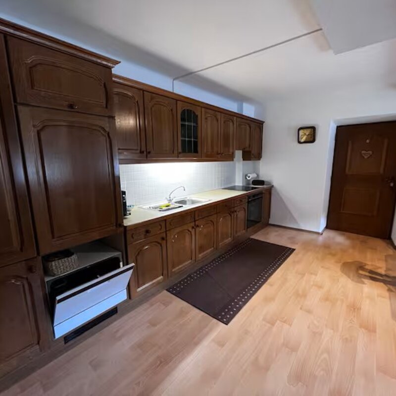 Fully furnished kitchen with dishwasher, oven, coffee machine | © Haidachhof