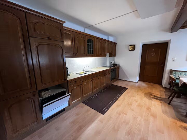 Fully furnished kitchen with dishwasher, oven, coffee machine | © Haidachhof