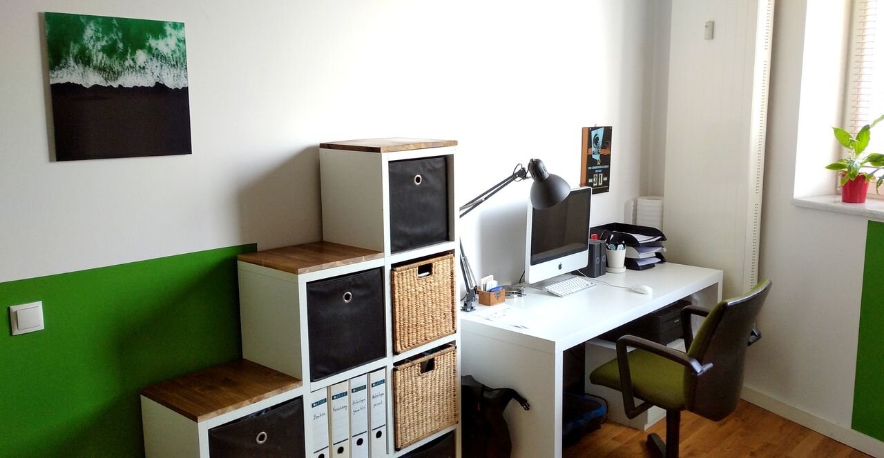 Desk in Sleeping Room