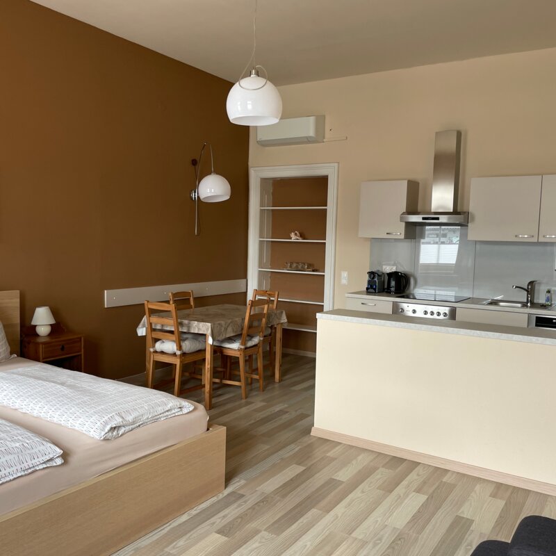 Möbliertes 1-Zimmer Apartment mit Küchenzeile & Essbereich – Kurzzeitmiete & Wohnen auf Zeit für 1 bis 6 Monate in Klagenfurt