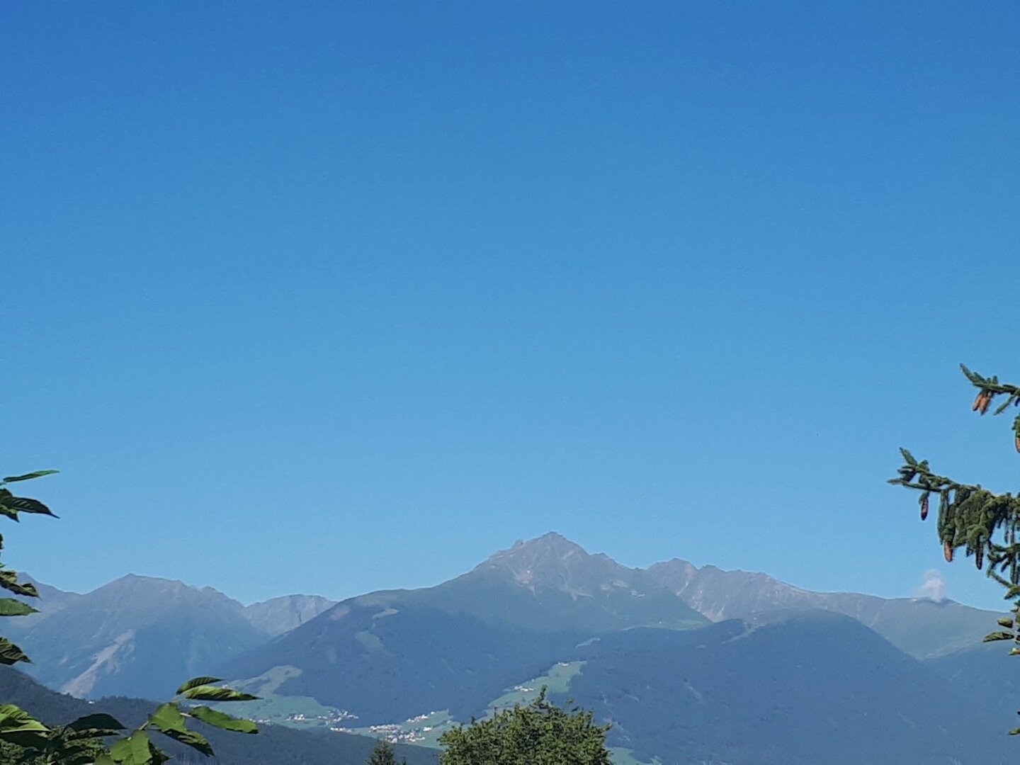 Blick von unserem Balkon aus
