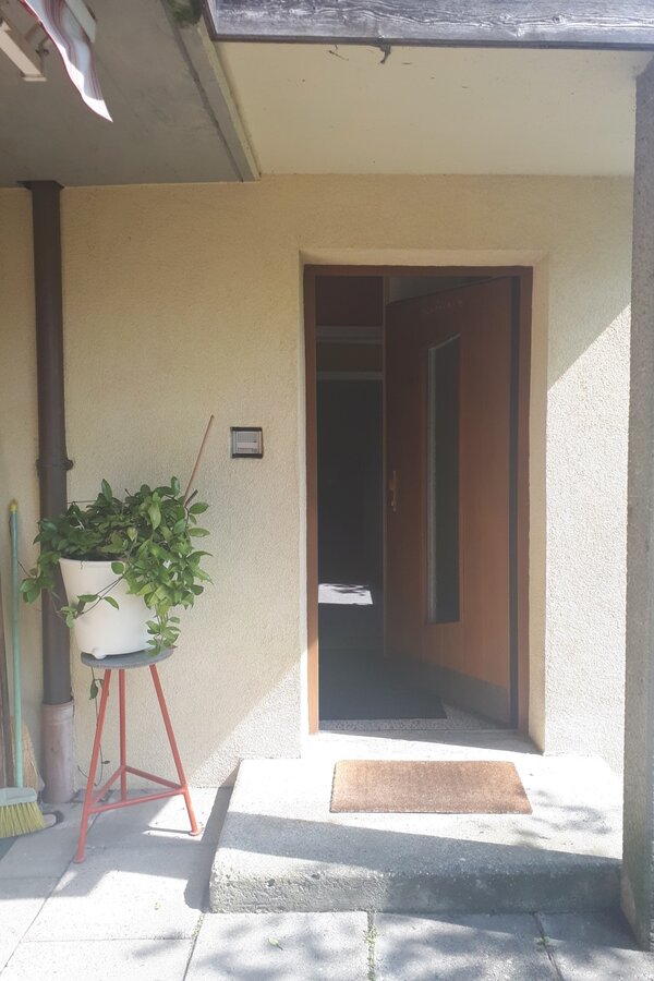 Eingang zum Haus