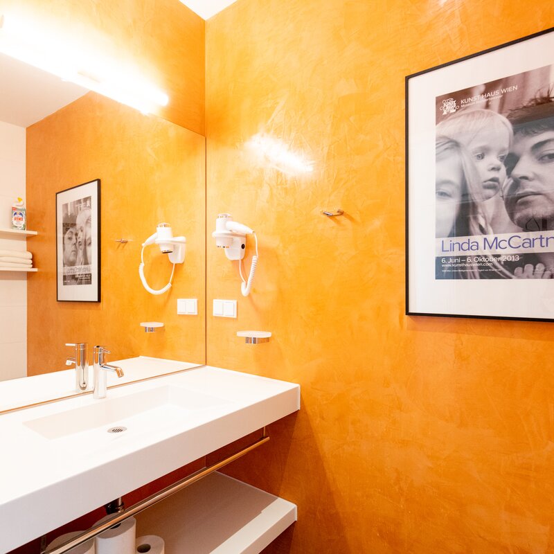 Vienna East View Waschraum mit Toilette | © Skyflats Vienna