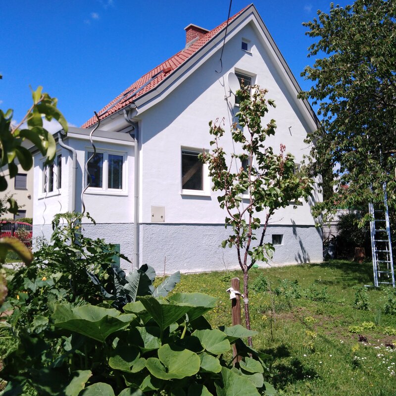 Gartenseitige Hausansicht