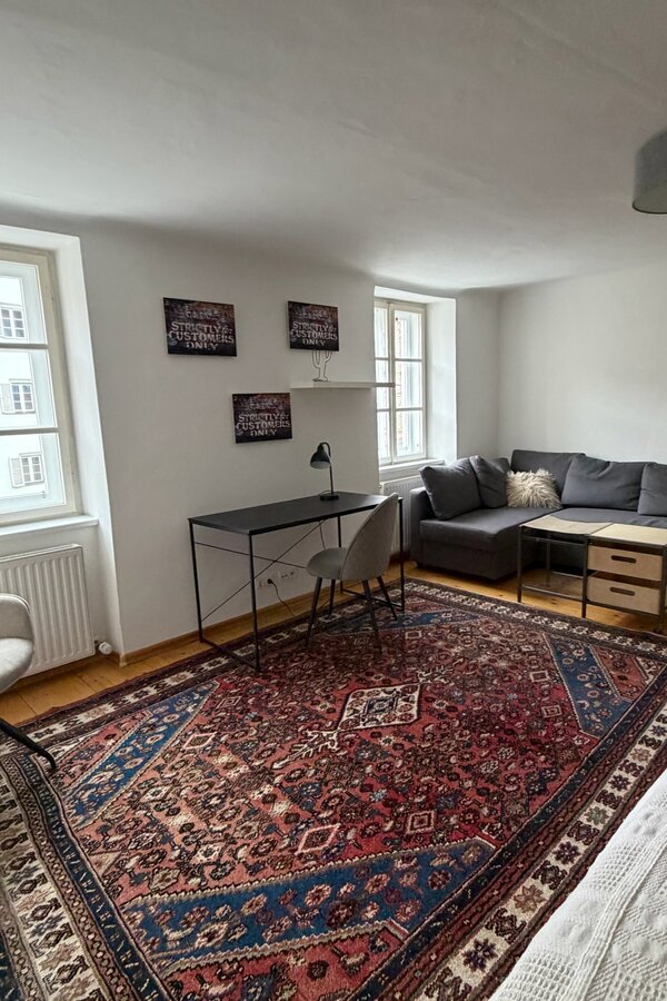 Bright 1-room apartment with desk & couch – short-term rental & temporary housing for 1 to 6 months in Innsbruck