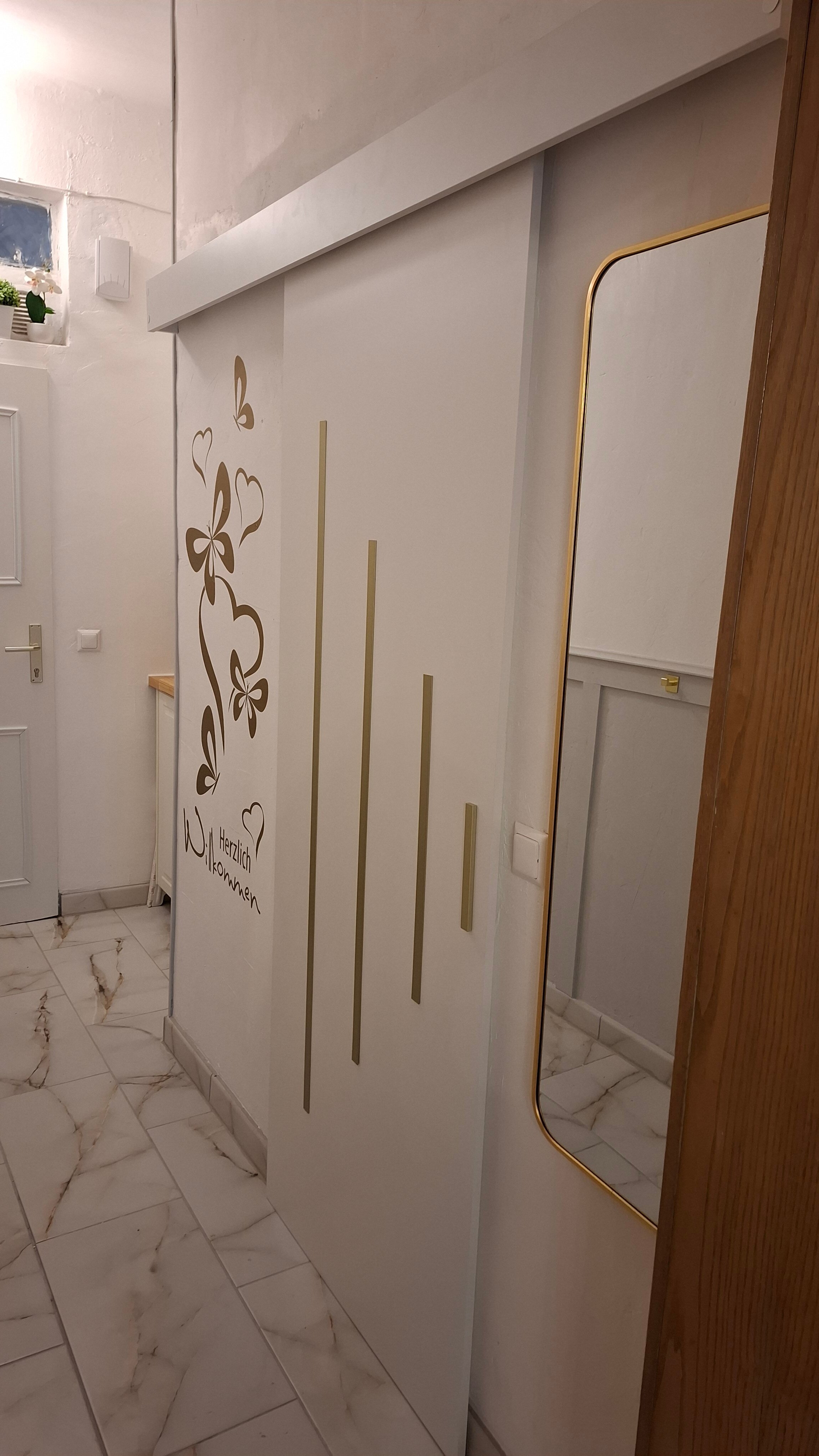 Wohnung Schiebetür in Bad / WC