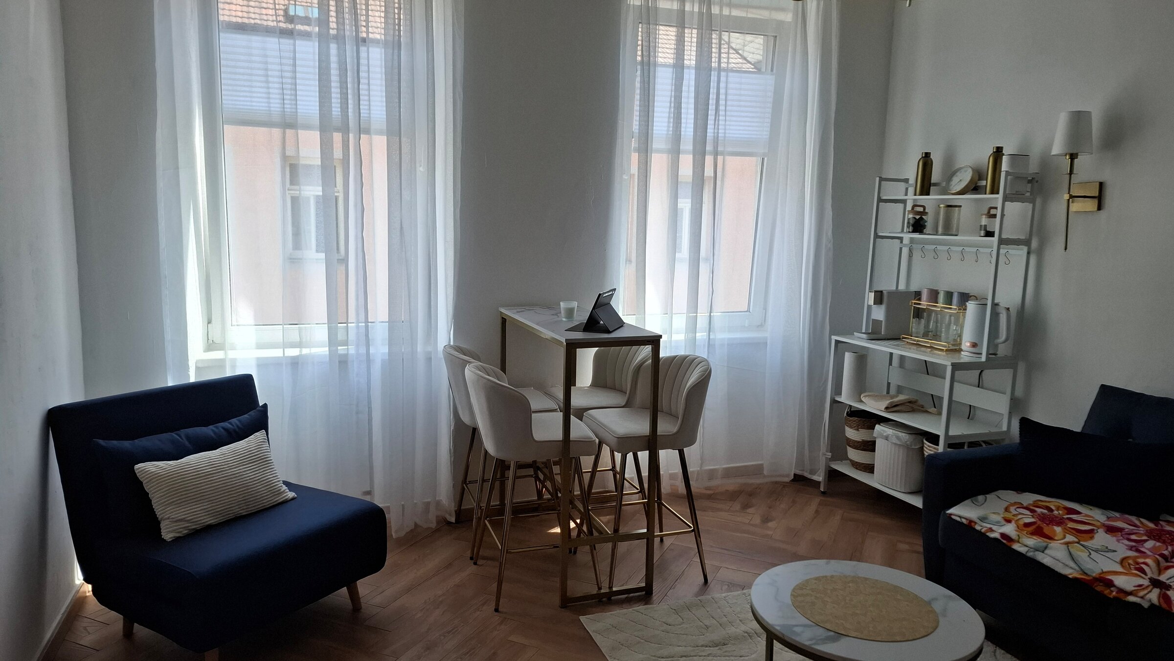 Wohnung Hauptraum Fensteransicht