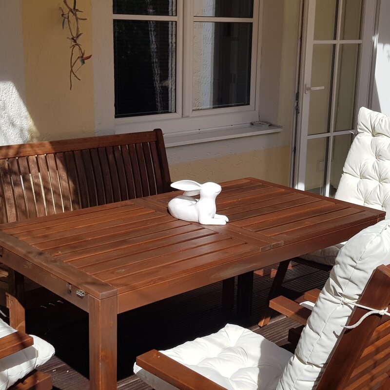 Table on the terrace