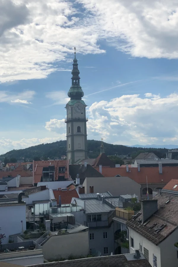 Über den Dächern von Klagenfurt wohnen