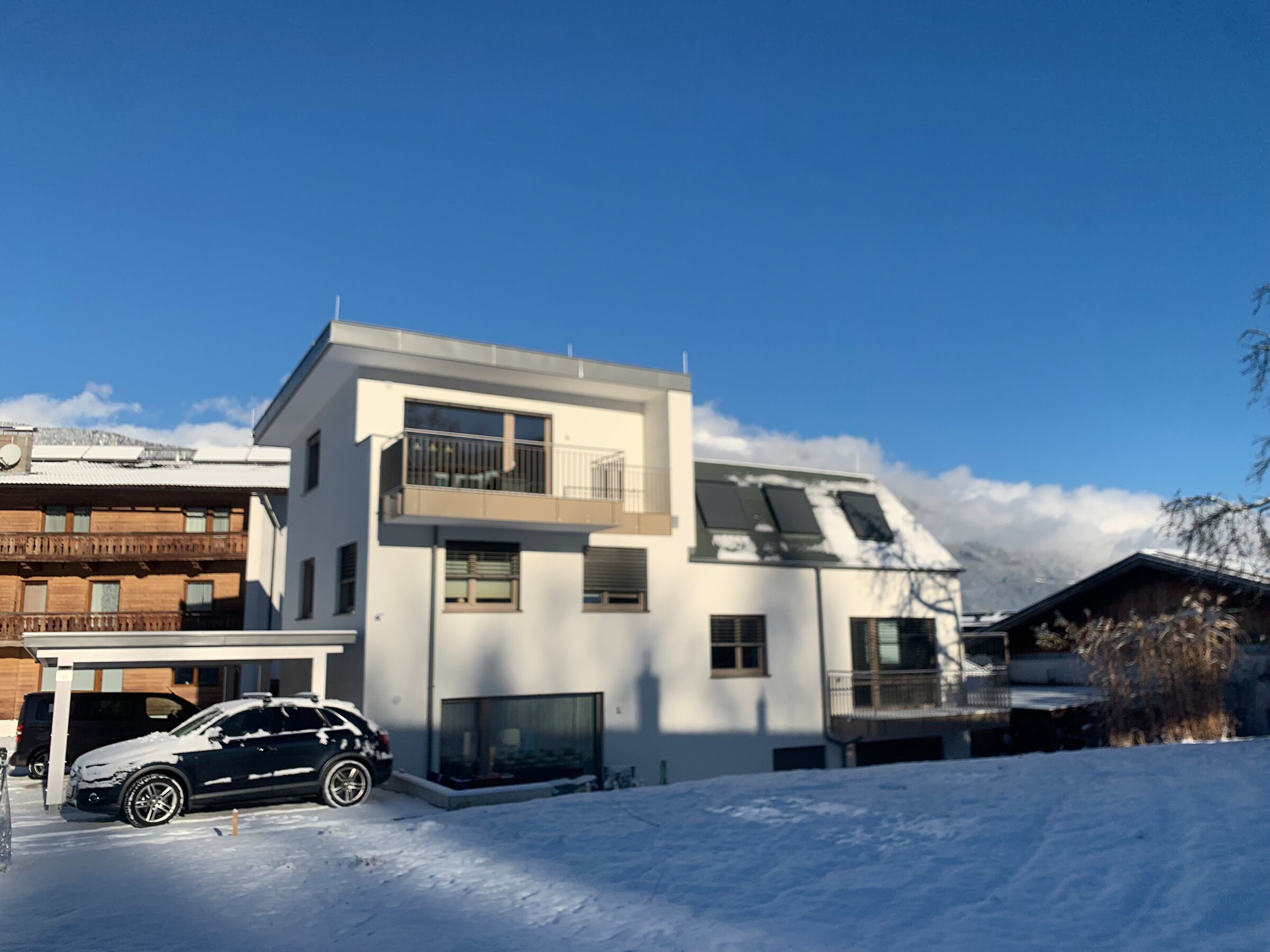 Modern new build in snow – 2-room apartment for short-term rental & temporary housing for 1 to 6 months in Kolsass