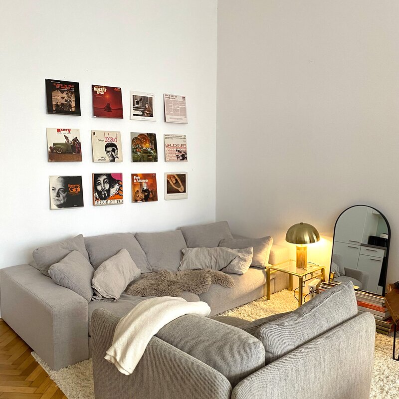 Living Room with Kitchen