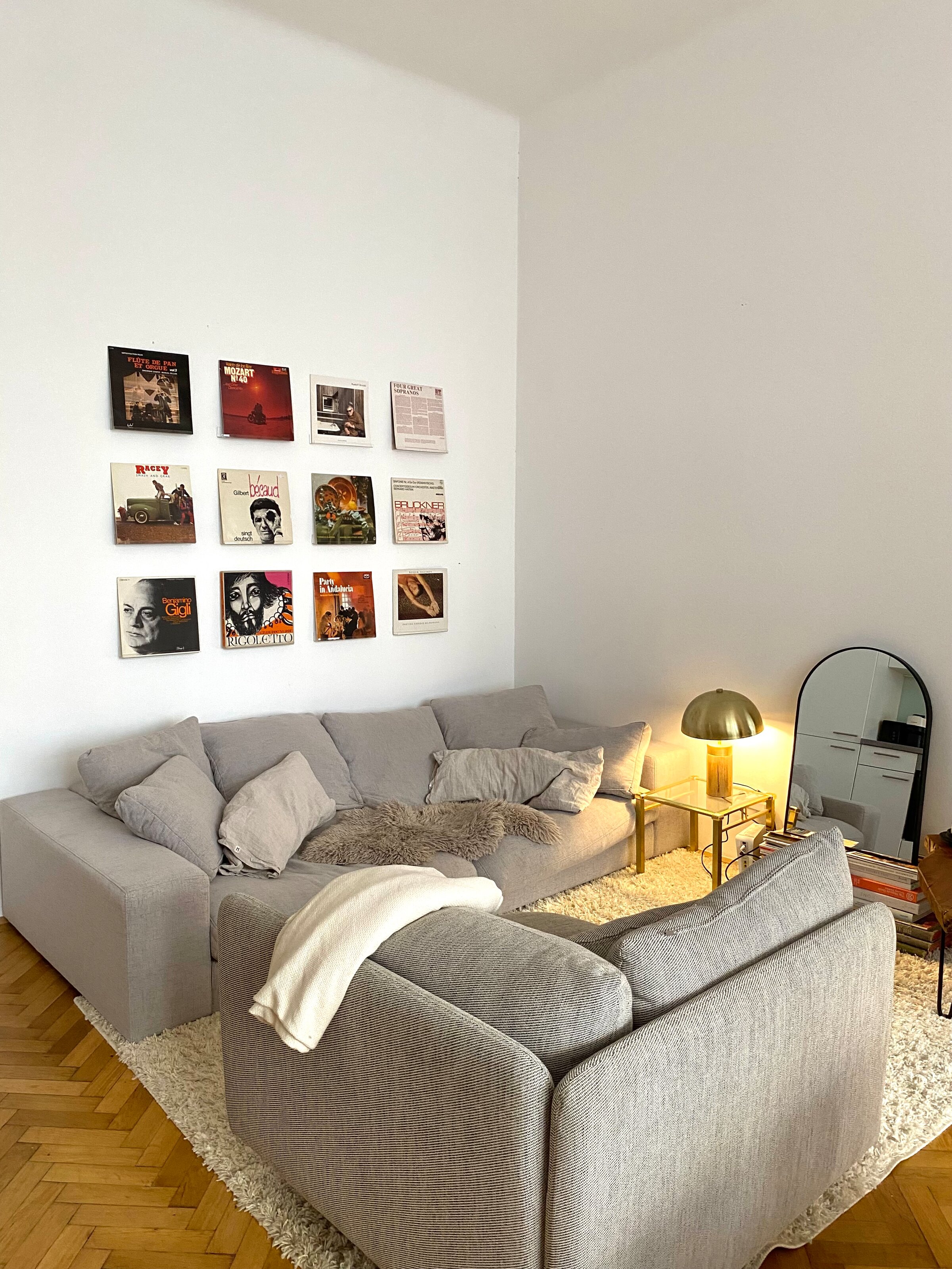 Living Room with Kitchen