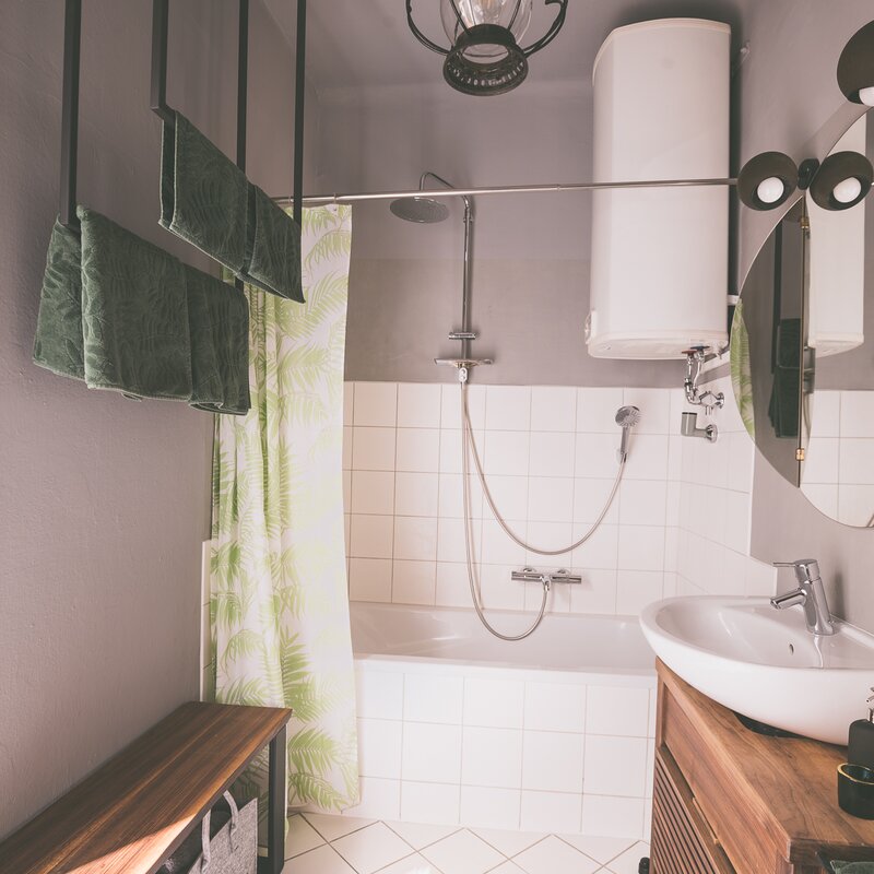 Badezimmer mit WC