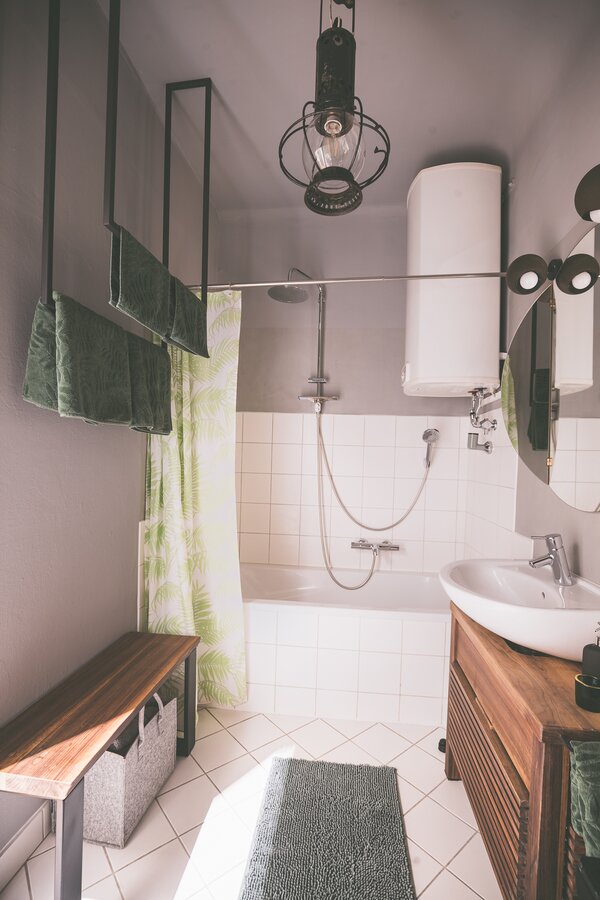 Badezimmer mit WC